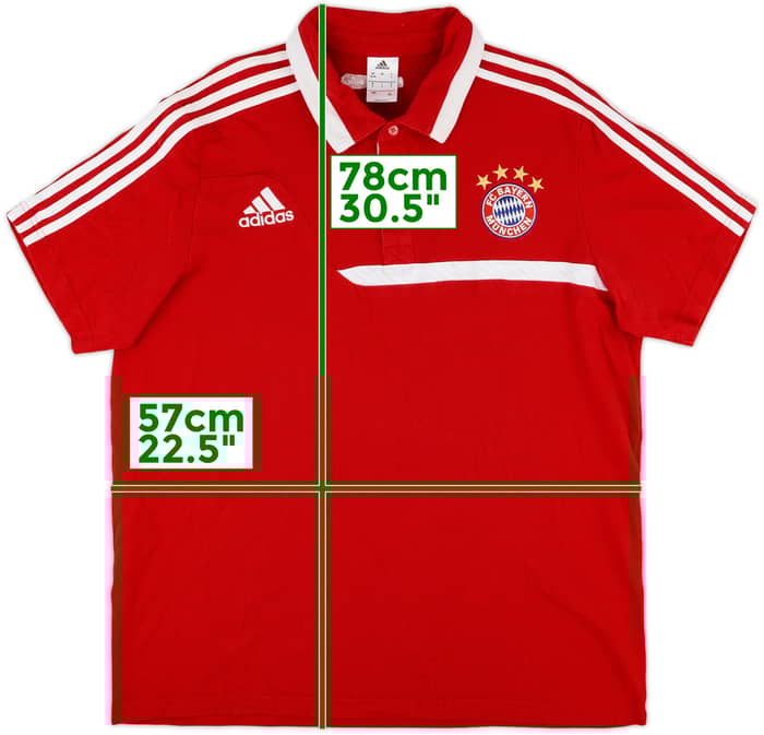 2013-14 Bayern Munich adidas Polo Shirt - 10/10 - (XL)