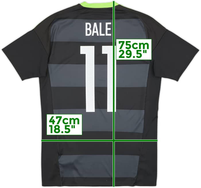 2016-17 Wales Away Shirt Bale #11 - 8/10 - (S)