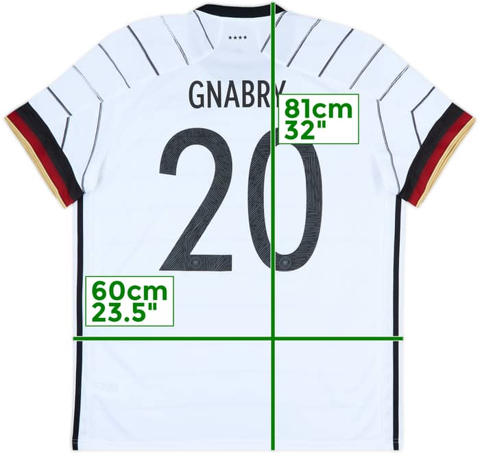 2020-21 Germany Home Shirt Gnabry #20 - 10/10 - (XL)