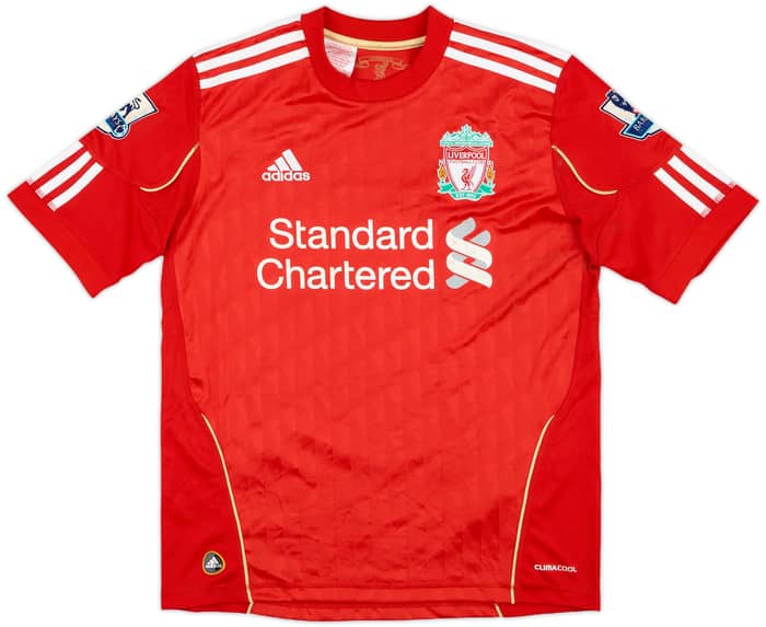 2010-12 Liverpool Home Shirt Torres #9 - 6/10 - (L.Boys)
