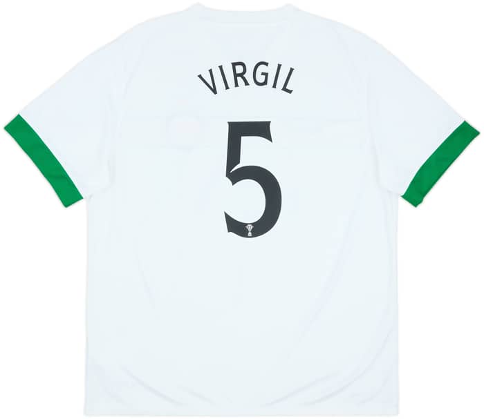 2014-15 Celtic European Third Shirt Virgil #5 - 7/10 - (XL)