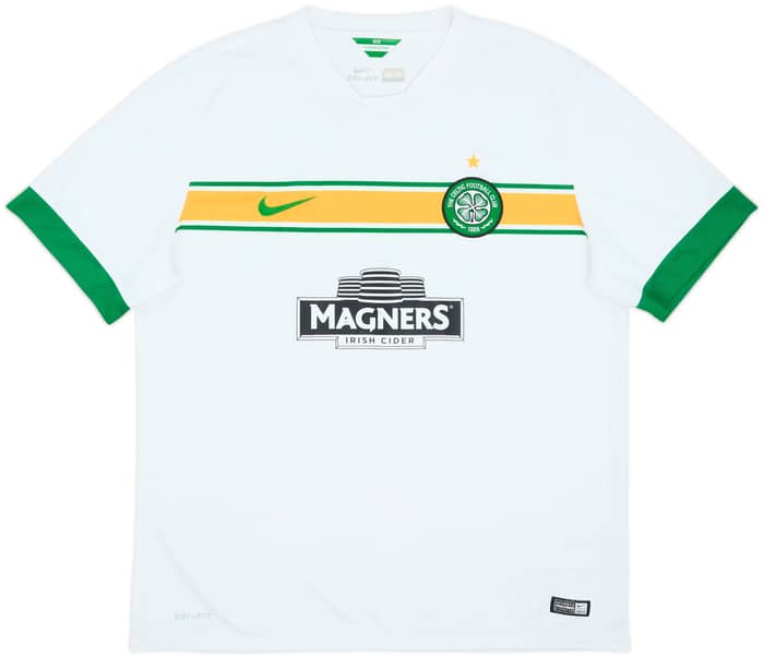 2014-15 Celtic European Third Shirt Virgil #5 - 7/10 - (XL)