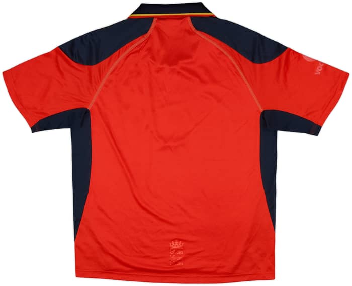 2009-10 England Cricket adidas Training Shirt - 4/10 - (L)