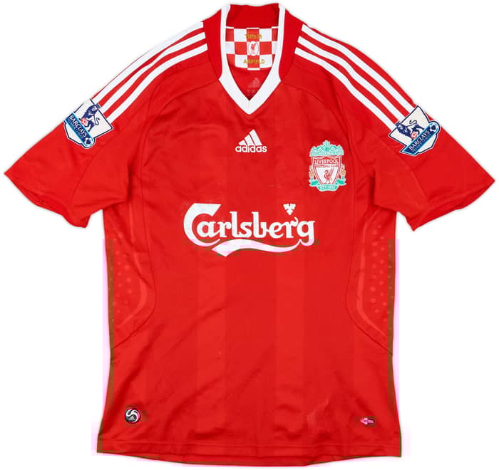 2008-10 Liverpool Home Shirt Skrtel #37 - 5/10 - (S)