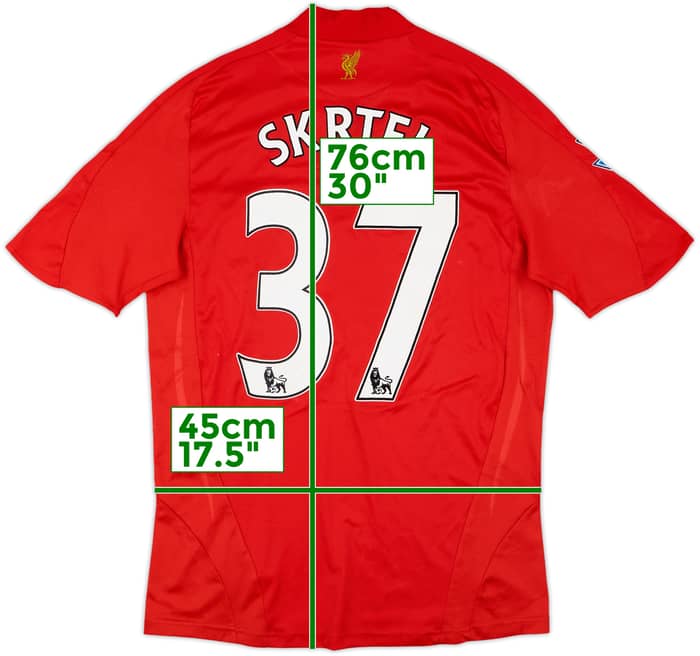 2008-10 Liverpool Home Shirt Skrtel #37 - 5/10 - (S)