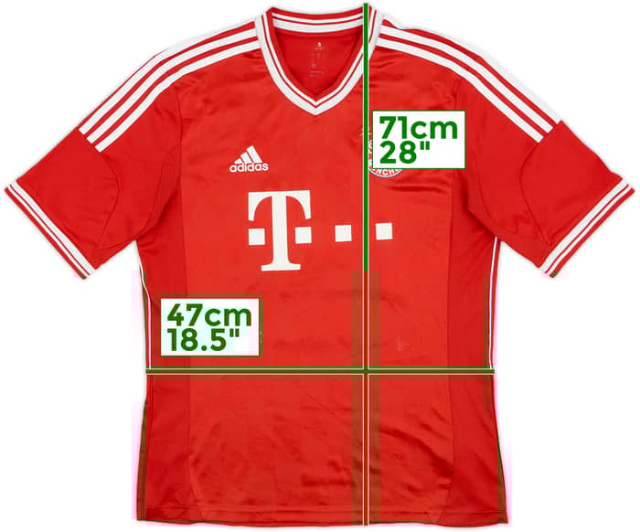2013-14 Bayern Munich Home Shirt Muller #25 - 4/10 - (M)