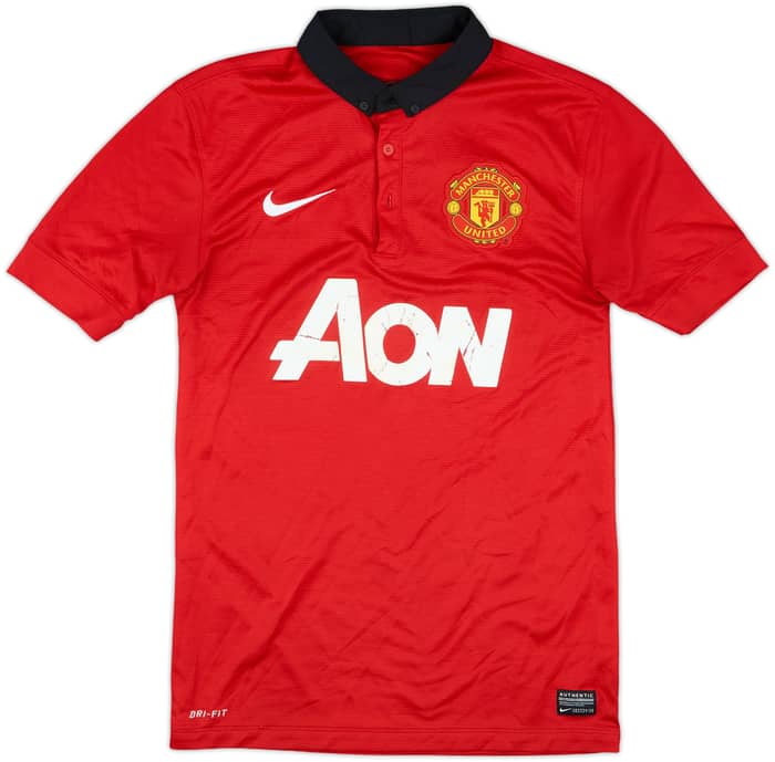 2013-14 Manchester United Home Shirt Taaseen #7 - 4/10 - (S)