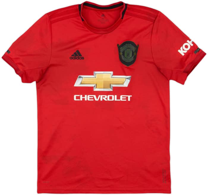 2019-20 Manchester United Home Shirt Robin #3 - 4/10 - (M)