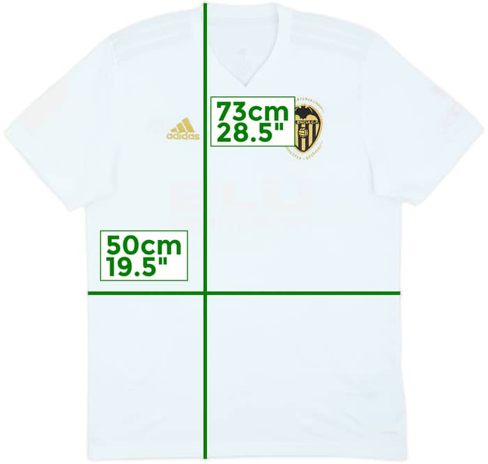 2018-19 Valencia Centenary Home Shirt - 4/10 - (M)