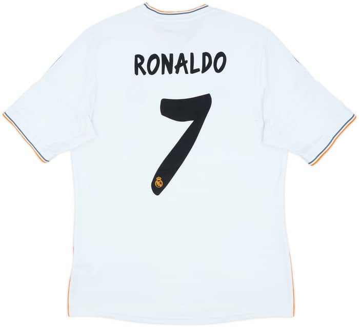 2013-14 Real Madrid Home Shirt Ronaldo #7 - 5/10 - (L)