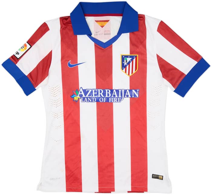 2014-15 Atletico Madrid Authentic Home Shirt Torres #19 - 5/10 - (S)