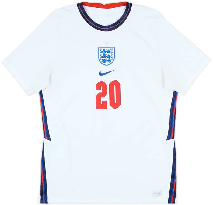 2020-22 England Home Shirt Foden #20 - 6/10 - (L)
