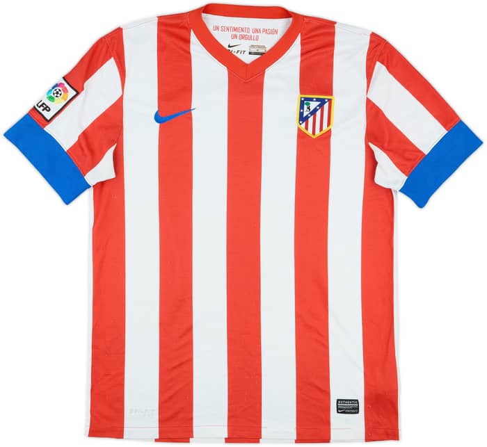 2012-13 Atletico Madrid Home Shirt D.Costa #19 - 6/10 - (M)