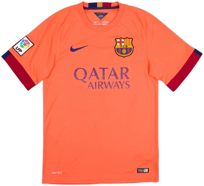 2014-15 Barcelona Away Shirt Messi #10 - 10/10 - (S)