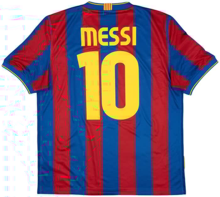 2010-11 Barcelona Home Shirt Messi #10 - 5/10 - (M)
