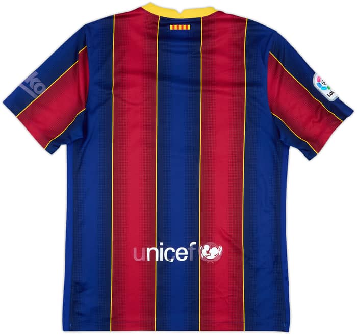 2020-21 Barcelona Home Shirt - 4/10 - (M)