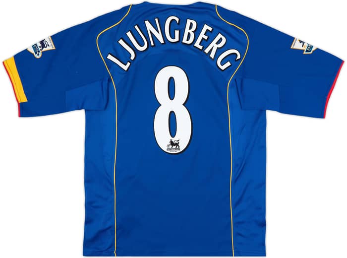 2004-06 Arsenal Away Shirt Ljungberg #8 - 8/10 - (M)