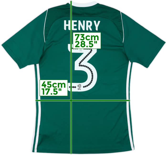 2017-18 Brentford Away Shirt Henry #3 - 9/10 - (S)