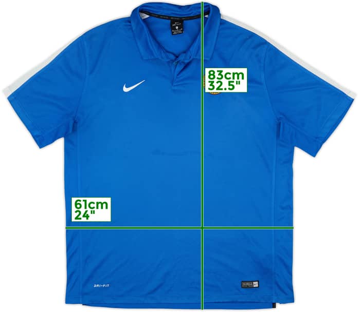 2016-17 AEL Limassol Nike Polo Shirt - 5/10 - (XL)