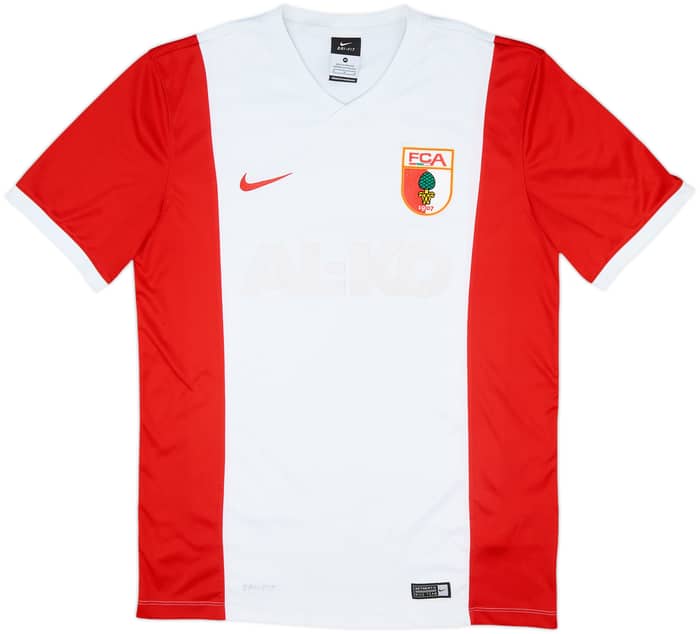 2014-15 FC Augsburg Home Shirt - 4/10 - (M)
