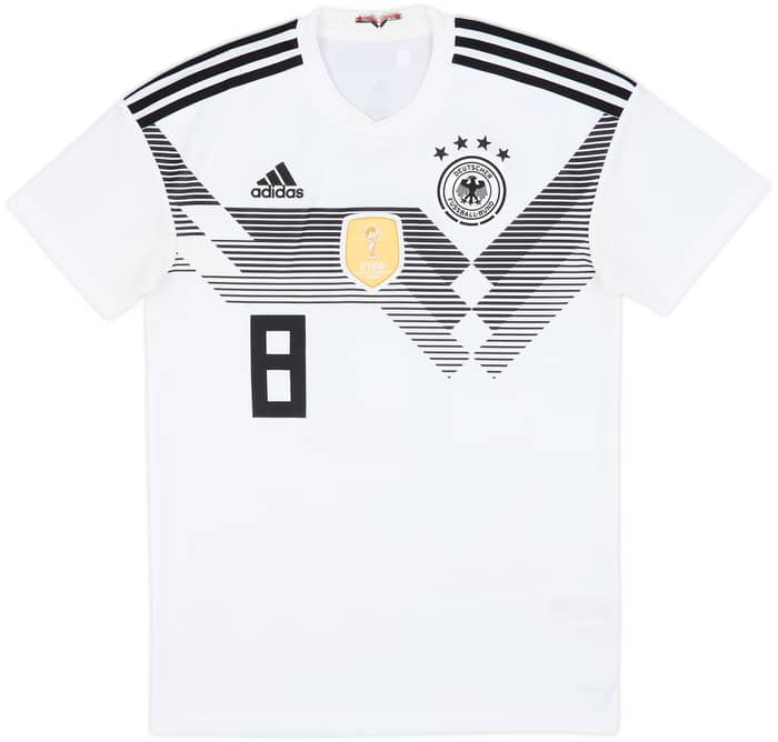 2018-19 Germany Home Shirt Kroos #8 - 7/10 - (S)