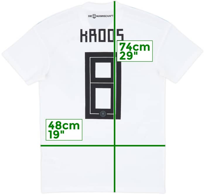 2018-19 Germany Home Shirt Kroos #8 - 7/10 - (S)