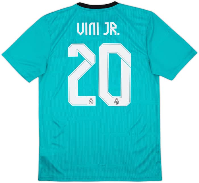 2021-22 Real Madrid Third Shirt Vini Jr #20 - 10/10 - (M)