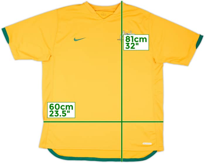 2006-08 Australia Home Shirt Donhauser - 8/10 - (XL)