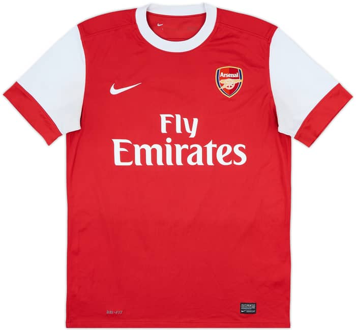 2010-11 Arsenal Home Shirt Fabregas #4 - 7/10 - (M)