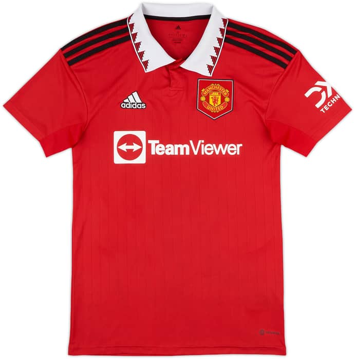 2022-23 Manchester United Home Shirt Eriksen #14 - 8/10 - (S)