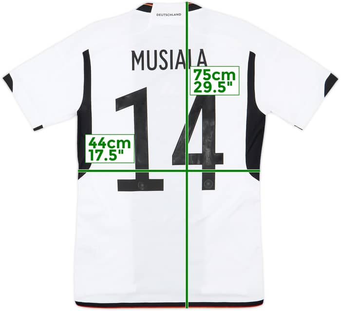 2022-23 Germany Home Shirt Musiala #14 - 10/10 - (S)