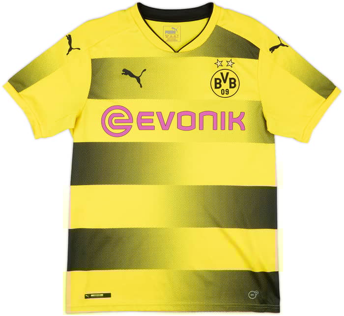2017-18 Borussia Dortmund Home Shirt Sancho #7 - 9/10 - (S)