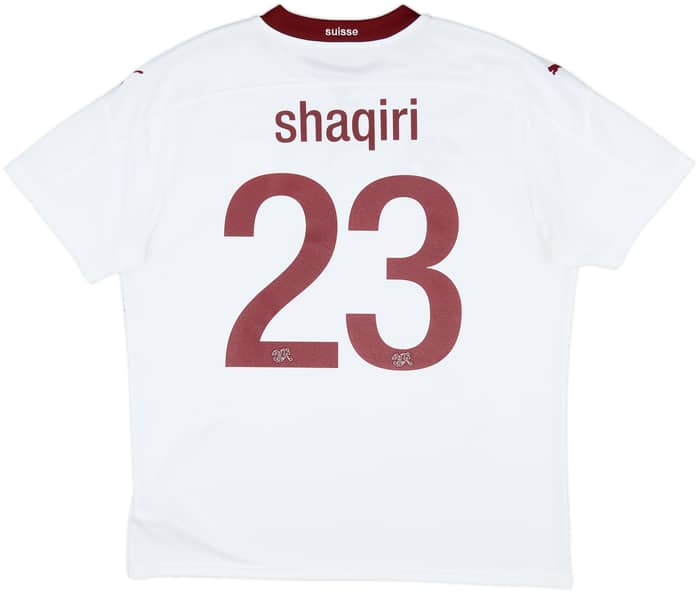 2020-21 Switzerland Away Shirt Shaqiri #23 - 10/10 - (XL)