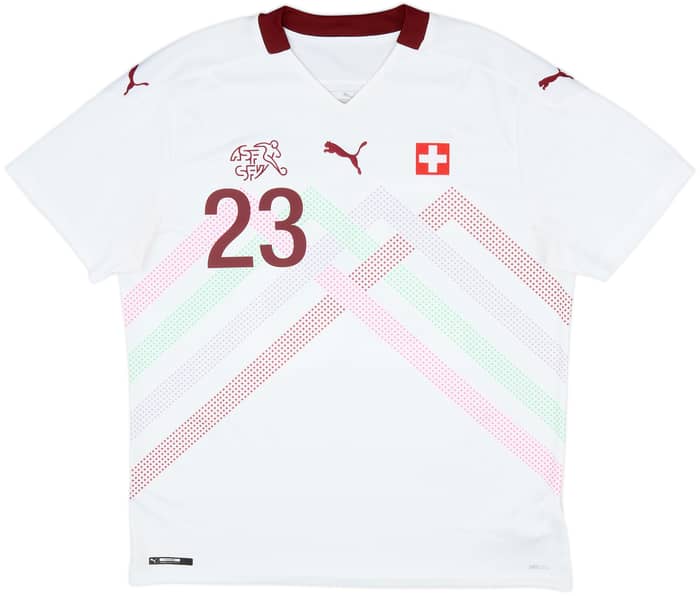 2020-21 Switzerland Away Shirt Shaqiri #23 - 10/10 - (XL)