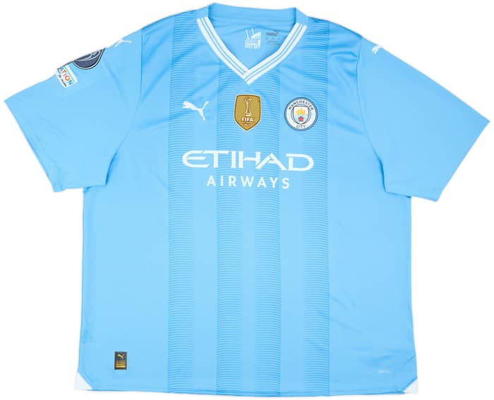2023-24 Manchester City Home Shirt De Bruyne #17 - 10/10 - (3XL)