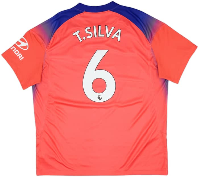 2020-21 Chelsea Third Shirt T.Silva #6 - 9/10 - (XL)