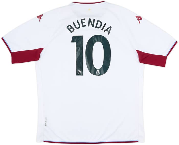 2021-22 Aston Villa Away Shirt Buendia #10 - 7/10 - (XL)