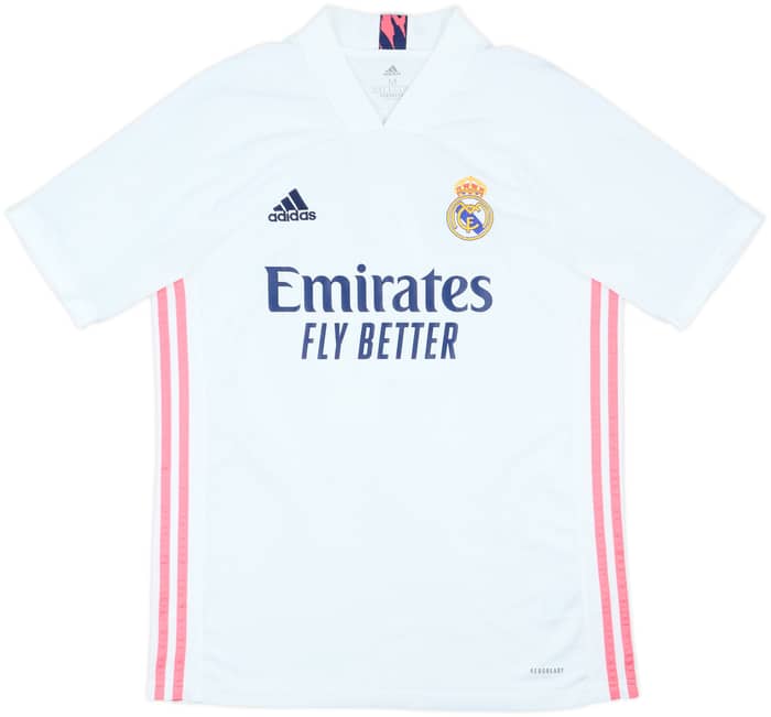2020-21 Real Madrid Home Shirt Sergio Ramos #4 - 8/10 - (M)