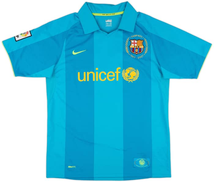 2007-09 Barcelona Away Shirt Messi #19 - 6/10 - (L)