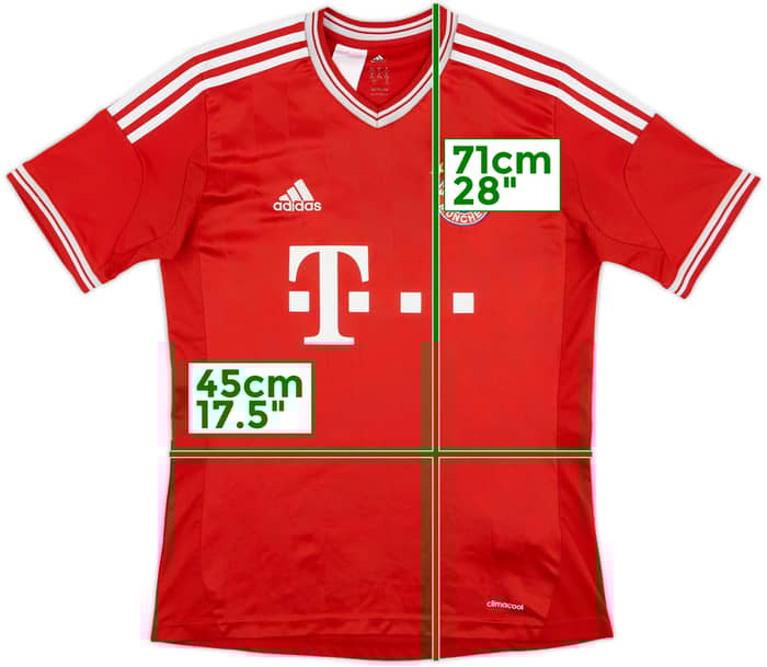 2013-14 Bayern Munich Home Shirt - 5/10 - (L.Boys)