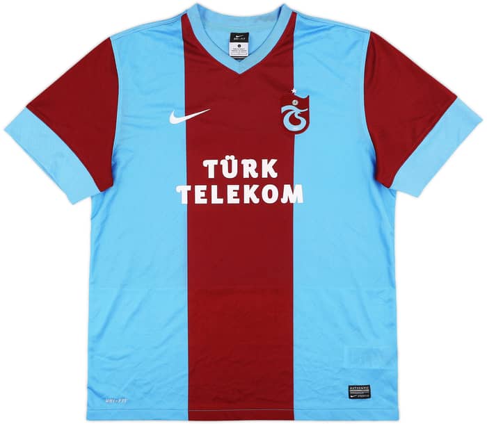 2013-14 Trabzonspor Home Shirt Emre Gural #9 - 8/10 - (L)