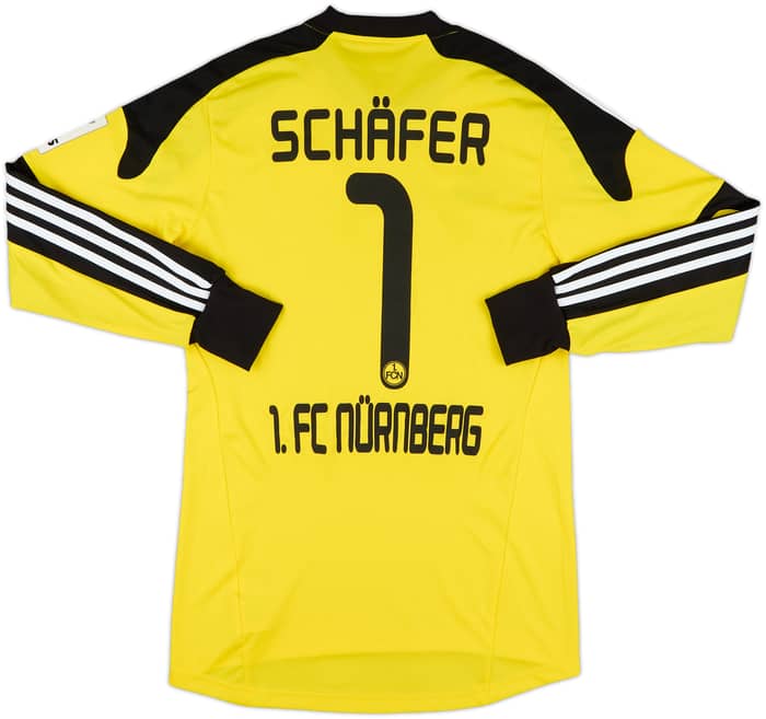 2013-14 Nurnberg GK Shirt Schafer #1 - 7/10 - (M)