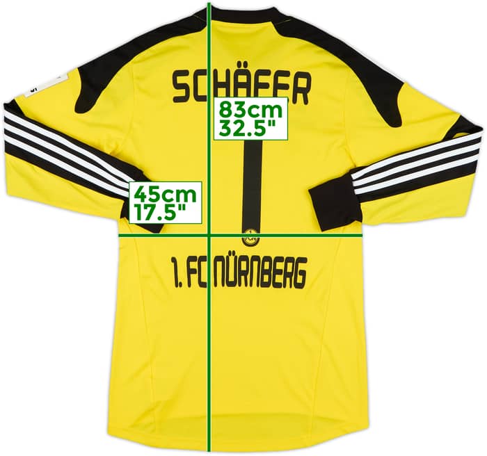 2013-14 Nurnberg GK Shirt Schafer #1 - 7/10 - (M)