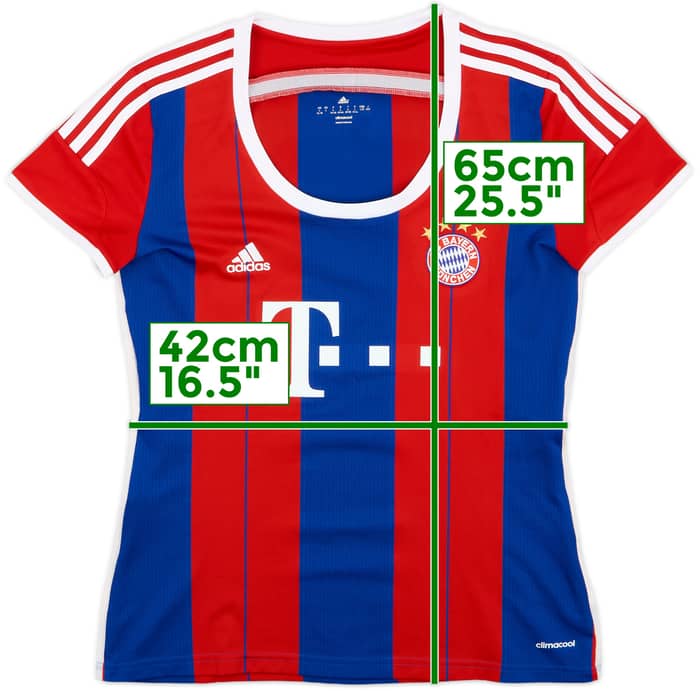 2014-15 Bayern Munich Home Shirt - 9/10 - (Women's L)
