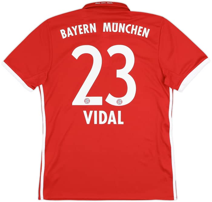 2016-17 Bayern Munich Home Shirt Vidal #23 - 9/10 - (M)