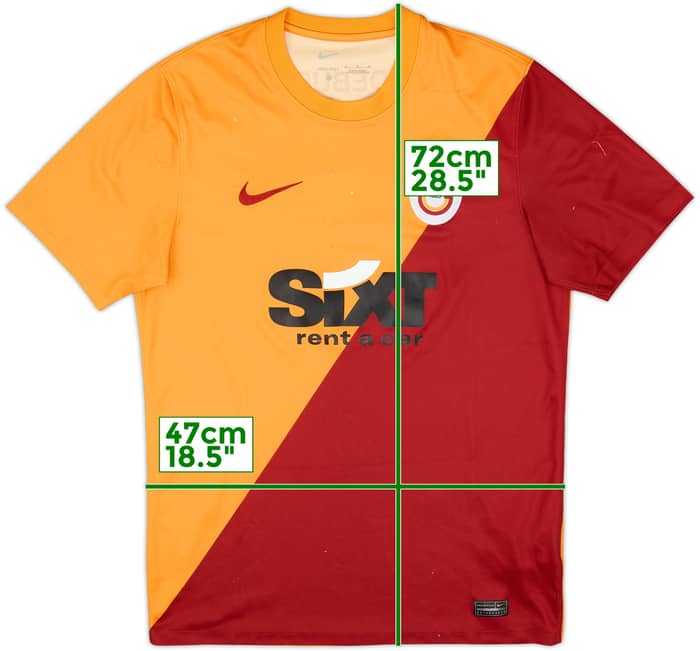 2021-22 Galatasaray Home Shirt - 4/10 - (M)
