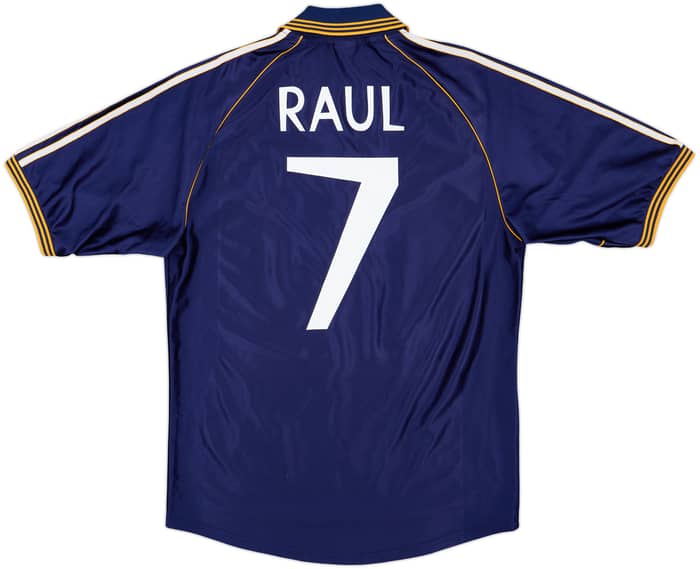 1998-99 Real Madrid Third Shirt Raul #7 - 9/10 - (M)