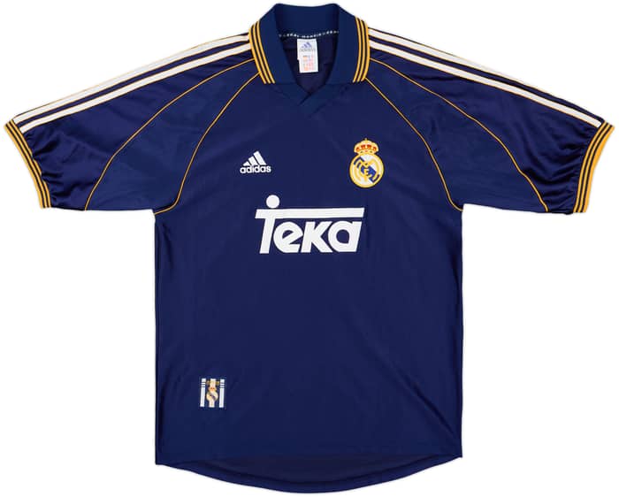 1998-99 Real Madrid Third Shirt Raul #7 - 9/10 - (M)