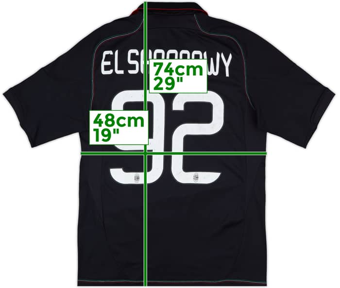 2012-13 AC Milan Third Shirt El Shaarawy #92 - 6/10 - (M)