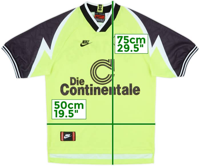 1995-96 Borussia Dortmund Home Shirt - 9/10 - (S)